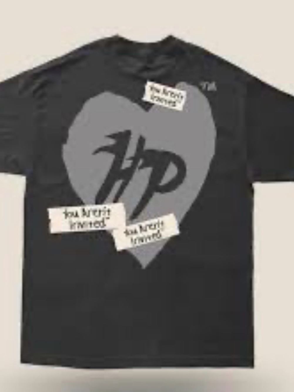 Hyde Park | You Aren’t Invited Tee in Black/creme - Picture 5 of 7